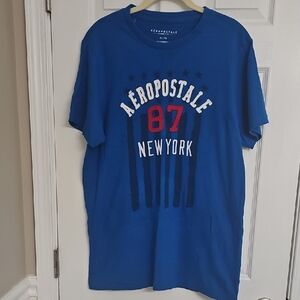 Aeropostale Blue Graphic Tee - Men's